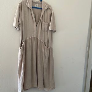 FP Beach , Free People Beach oversized dress / cover up medium